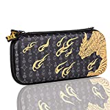 YuiteTom Carrying Case Compatible with Nintendo Switch, Portable Storage Bag for Monster Hunter Rise NS Console and Accessories with 10 Game Card Slots