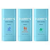 Harry's Men's Deodorant - Odor Control Deodorant - Aluminum-Free - Variety Pack - Stone, Shiso, Redwood
