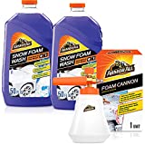 Armor All Foam Cannon Kit (3 Items) - pH Balanced Foaming Car Wash and Non-Slip Grip Foam Sprayer Kit, Safe for Wax and Sealant Coatings