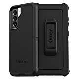 OtterBox Defender Case for Galaxy S21 5G, Shockproof, Drop Proof, Ultra-Rugged, Protective Case, 4X Tested to Military Standard, Black