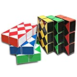 Yescube 6-Piece Magic Snake Puzzle Twisty Snake Magic Puzzle Cube Toy Collection