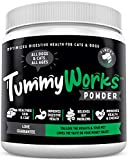 TummyWorks Probiotic Powder for Dogs & Cats. Relieves Diarrhea, Upset Stomach, Gas, Constipation & Bad Breath, Itching, Allergies & Yeast Infections. Added Digestive Enzymes & Prebiotics. Made in USA