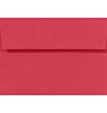 A9 Invitation Envelopes (5 3/4 x 8 3/4) - Holiday Red (50 Qty.)