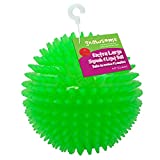 Gnawsome 4.5 Spiky Squeak & Light Ball Dog Toy - Extra Large, Cleans teeth and Promotes Dental and Gum Health for Your Pet, Colors will vary, All Breed Sizes