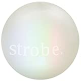 Planet Dog Orbee-Tuff Strobe Ball Glow-in-The-Dark Light Up LED Dog Toy