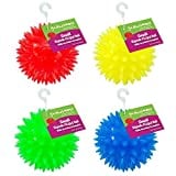 Gnawsome Squeak and Light Football,Multicolor,2.5",10010, 1 Count