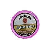 Jim Beam Bourbon Vanilla Flavored Single Serve Coffee, 35 cups, Keurig 2.0 Compatible