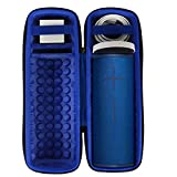 co2CREA Hard Travel Case Replacement for Ultimate Ears UE MEGABOOM 3 Portable Bluetooth Wireless Speaker (Lagoon Blue case for Speaker and Charging Dock)