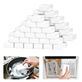 100 Pack Magic Sponges Eraser for Cleaning, Extra Thick Reusable Melamine Sponge Scrubber Foam Cleaning Pads for Kitchen Dishes, Bathtub, Baseboard, Shoes Cleaner, Durable & Not Easily Rip