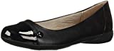 LifeStride Women's Alchemy Ballet Flat, Black, 9 W US