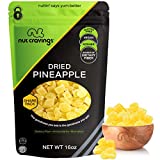 Sun Dried Pineapple Chunks, with Sugar Added (16oz - 1 LB) Packed Fresh in Resealable Bag - Sweet Dehydrated Fruit Treat, Trail Mix Snack - Healthy Food, All Natural, Vegan, Kosher Certified