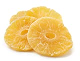 NUTS U.S. - Unsulphured Dried Pineapple Ring, Low Sugar, No Color Added, Natural!! (4 LBS)