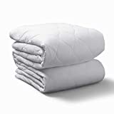 Sunbeam Heated Mattress Pad | Water-Resistant, 10 Heat Settings , White , Full - MSU6SFS-T000-11A00