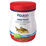 Aqueon Shrimp Pellets Sinking Food for Tropical Fish, Goldfish, Loaches, Catfish and Other Bottom Feeding Fish, 6.5 Ounces