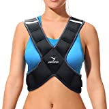 Empower Weighted Fitness Training Vest for Women Exercise Equipment, Body Weight Vest, Strength Training, Running, Fitness, Muscle Building, Weight Loss, Weightlifting, 8lbs