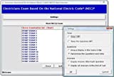 Electrician's Exam, Electrical Licensing Exam ; 4000 Sample Question Simulation Software. Based On NEC National Electrical Code Handbook. Win PC