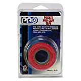 Pro Tapes Pocket Gaff Tape 1 inch (24mm) x 6 Yards Length red Matte. Pocket Size Gaffers Tape. Made in The USA. Holds Tight, Easy to Remove.