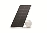 Arlo Solar Panel Charger (2021 Released) - Arlo Certified Accessory - Works with Arlo Pro 5S 2K, Pro 4, Pro 3, Floodlight, Ultra 2, and Ultra Cameras, Weather Resistant, Easy Install, White - VMA5600