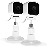 2 Pack Wall Mount Bracket Compatible with Blink Mini / XT2 / XT, 360 Degree Adjustable Mounting Bracket/Stand Compatible with Blink Home Security Camera (White)