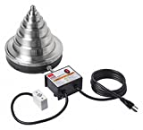 BESSEY GCS-CB Bearing Heater Cone Style with temperature control 3/8-8 1/4 capacity, Silver/Black