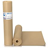 Brown Kraft Butcher Paper Roll - 18 Inch x 100 Feet Brown Paper Roll for Wrapping and Smoking Meat, BBQ Paper for the Perfect Brisket Crust - Durable, Unbleached and Unwaxed Food Grade Grilling Paper