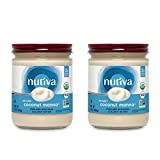 Nutiva Organic Coconut Manna Pured Coconut Butter, 15 Oz (Pack of 2), USDA Organic, Non-GMO, Whole 30 Approved, Vegan, Gluten-Free & Keto, Creamy Spread to Boost Smoothies & Oatmeal