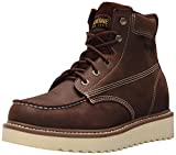 Wolverine Men's Loader 6" Soft Toe Wedge Work Boot, Brown, 10.5 X-Wide