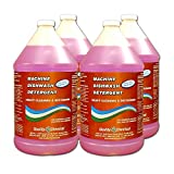 Commercial Industrial Grade Machine Dishwash Detergent - A premium grade detergent for low or high temp dishwash machines-4 gallon case