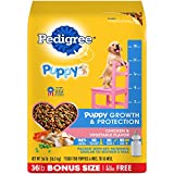PEDIGREE Puppy Growth & Protection Dry Dog Food Chicken & Vegetable Flavor, 36 lb. Bag