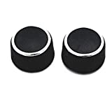 2 PCS Rear Radio Volume Knob Control Knob Dial Tuner for 2007-2013 Chevy Tahoe Chevrolet Silverado GMC Acadia Sierra Denali Yukon GM 22912547 Radio Repair Kit Replacement Button