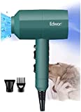 IONE Dog Cat Hair Dryer,Professinal Double Force Grooming Blower Dryer for Medium/Small Pets,IEC Certificated (Deep Green)