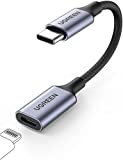UGREEN USB-C to Lightning Audio Adapter Cable USB Type C Male to Lightning Female Headphones Converter Compatible with iPad Pro 2021 MacBook USB C Phones to Connect Lightning Earphones Support Call