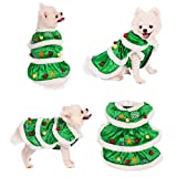 Yoption Christmas Tree Dog Cat Costume, Funny Pet Christmas Cosplay Dress Outwear Coat Apparel Hoodie (S)