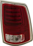 Garage-Pro Tail Light Compatible with 2013-2018 Ram 1500/2500 Clear & Red Lens Chrome Interior Passenger Side