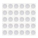 THONSEN 30pcs NTAG215 NFC Stickers Round 25mm(1 inch) Blank White NTAG 215 Tags Work Perfectly with TagMo Amiibo and All NFC-Enabled Cell Phones & Devices