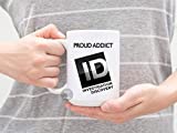 Proud Addict ID Investigation Discovery - Ceramic Coffee Mug Large 15 oz White Cup