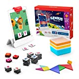 Osmo - Genius Starter Kit for iPad + Family Game Night - 7 Educational Learning Games for Spelling, Math & more - Ages 6-10 - Christmas Toys - STEM Toy (Osmo iPad Base Included - Amazon Exclusive)