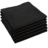 6 Pack High Temp Carbon Felt Welding Blanket- 20" x 20" 3mm 1/7" Thickness Fire Retardant Protective Mat Up to 1800°F Fireproof Thermal Resistant Insulation Pad for Glass Blowing Camp Wood Stove Grill