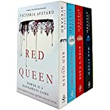 Red Queen Series 4 Books Collection Set By Victoria Aveyard (Red Queen, Glass Sword, King's Cage, War Storm)