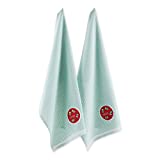 DII Cotton Embellished Christmas Holiday Dish Towels, 18x28" Set of 2, Decorative Oversized Kitchen Towels,Perfect Home and Kitchen Gift-Brrrr Mittens
