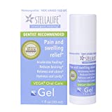 StellaLife VEGA Oral Gel: Dry Socket, Dry Mouth, Teeth Extraction, Gum Surgery, Canker Sore, Braces, Denture, Ulcer, Mucositis, Dental Implant, Advanced Natural Dental Pain Relief, Heal Faster, Mint