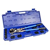 iCrimp RLS/Zoomlock Fitting Press Tool Copper Fitting Crimping Tool, 1/4" 5/16" 3/8" 1/2" 5/8" 3/4" 7/8" Jaws(not for Zoomlock Max) lock MAX)