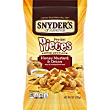 Snyder's of Hanover Pretzel Pieces, Honey Mustard and Onion, 8 oz (Pack of 6)