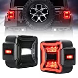 SUPAREE LED Tail Lights Compatible with Jeep Wrangler JL 2018-2021 with Reverse Light Turn Signal Lamp Running Lights Side Marker Light