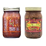 All-Natural Black Bean and Corn Salsa by Dennis’ Gourmet | This Fresh, Hearty Restaurant Salsa is Low Sugar, Low Cal, Low Carb, Low Sodium, and Gluten Free! (2-Pack)