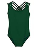 Arshiner Girls' Gymnastic Ballet Dance Tutu Dress Camisole Tank Leotard Skirt