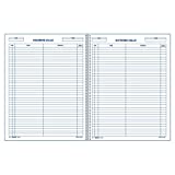 Rediform Call Register Book, 11"" x 8.5"", 100 Pages (50111) (RED50111)