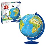 Ravensburger Children's World Globe 180 Piece 3D Jigsaw Puzzle for Kids and Adults - Easy Click Technology Means Pieces Fit Together Perfectly