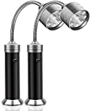 merajab Grill Lights for BBQ-BBQ Lights for Grill-Outdoor Magnetic Light 360 Degree Flexible Gooseneck, Weather Resistant, led Flashlight-Batteries not Included - Pack of 2 (BBQ Light-Pack of 2)