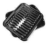 Whirlpool 4396923 Whirlpool Genuine (OEM) Premium Broiler Pan Broiler pan Standard size Black 1 each